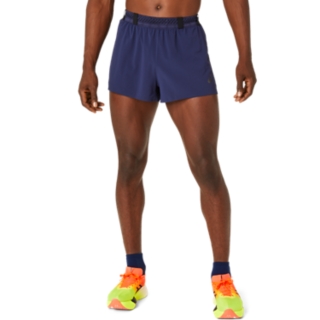 METARUN SPLIT SHORT Men Midnight Men s Shorts ASICS UK