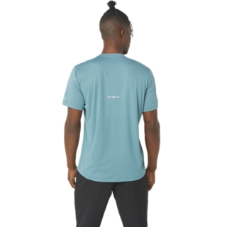 T-Shirts TOP | Foggy & Tops SHORT SLEEVE MEN\'S ASICS | LITE-SHOW Teal |