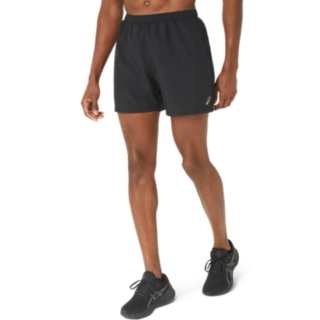 | MEN\'S | SHORT PR Performance LYTE 2.0 ASICS | 5IN Black Shorts