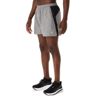 MEN S 5IN PR LYTE SHORT 2.0 Dark Grey Heather Performance Black Shorts ASICS