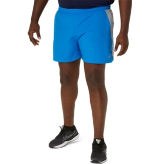 ASICS Men's Split Short Running Apparel, S, Evening Teal at  Men's  Clothing store