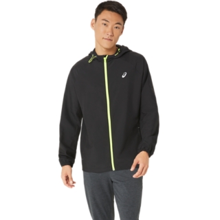 Under Armour Mens Woven Windbreaker Performance Jacket Black S