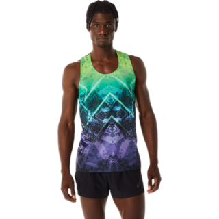 Asics men's discount running tank top