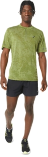 Cactus ZIP SHORT T-Shirts | | TOP PATTERN METARUN SLEEVE Tops & | ASICS 1/2