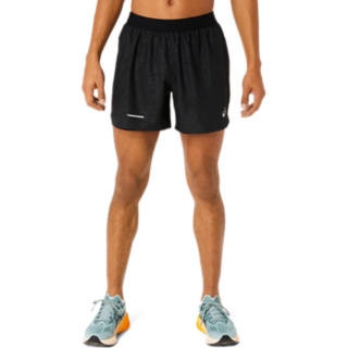 LITE-SHOW 2-N-1 5IN SHORT: PERFORMANCE BLACK/PERFORMANCE BLACK