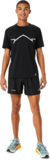 LITE-SHOW 2-N-1 5IN SHORT PERFORMANCE BLACK/PERFORMANCE BLACK