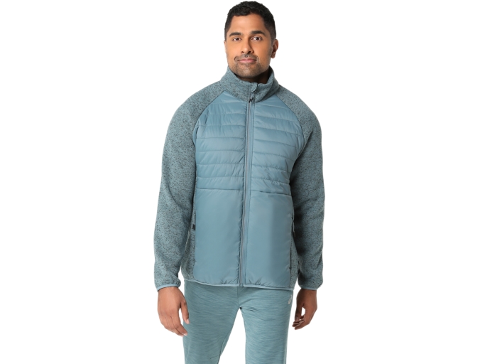 MEN'S MIXER JACKET 2.0 | Foggy Teal | Jackets & Outerwear | ASICS