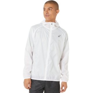 Asics mens hermes running jacket sale