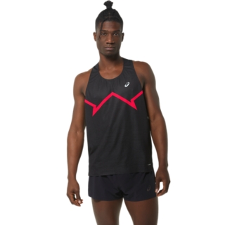 VENTILATE ACTIBREEZE GRAPHIC SINGLET, Performance Black