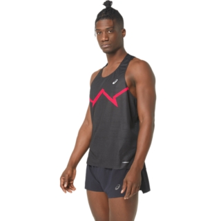 VENTILATE ACTIBREEZE GRAPHIC SINGLET | Performance Black | Sleeveless  Shirts | ASICS