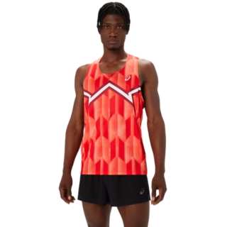 Asics running singlet men's online