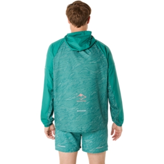 FUJITRAIL PACKABLE JACKET | Rainy Lake/Birch | Jackets & Outerwear | ASICS