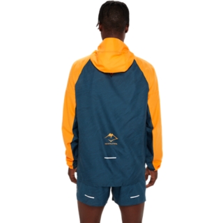 FUJITRAIL PACKABLE JACKET, Fellow Yellow/Magnetic Blue