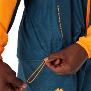 FUJITRAIL PACKABLE JACKET, Fellow Yellow/Magnetic Blue