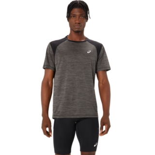 ROAD SS TOP Men Performance Black Herren Oberteile mit kurzen Armeln ASICS DE