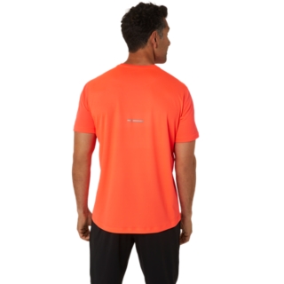 LITE-SHOW SHORT SLEEVE TOP | Sunrise Red | T-Shirts & Tops | ASICS