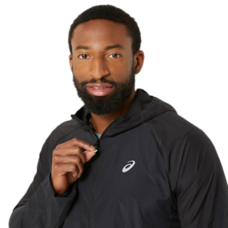 ROAD PACKABLE JACKET | Performance Black | Jackets & Outerwear | ASICS