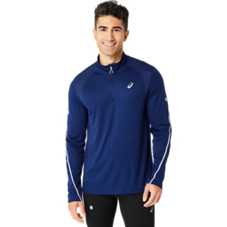 ROAD LITE SHOW 1 2 ZIP TOP Men Blue Expanse Herren Oberteile mit langen Armeln ASICS DE