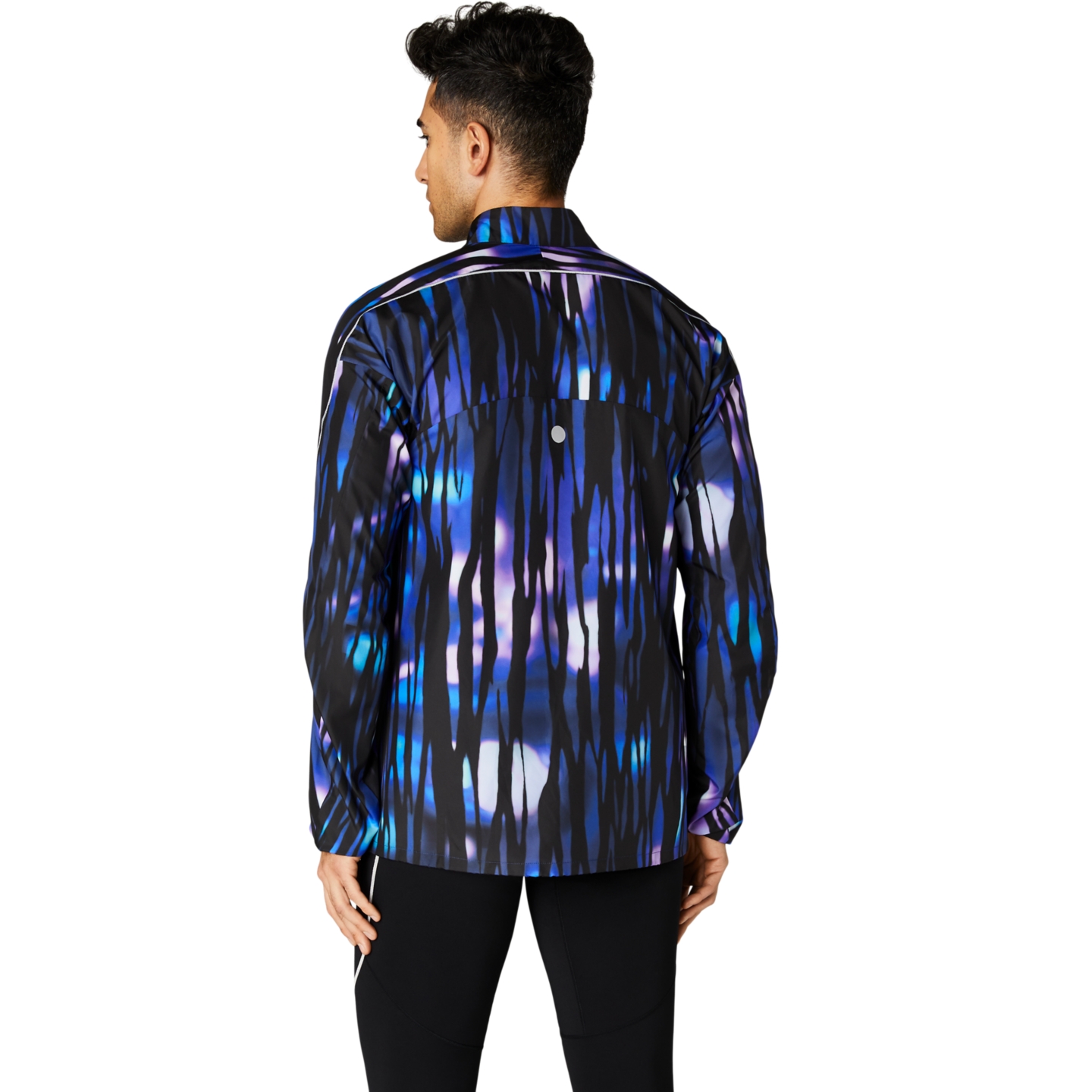 Мужская куртка ASICS Road Lite-Show Packable, цвет: Синий — фото 2