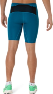 MOTION MUSCLE SUPPORTスピードポケットタイツ, ダークティール 2