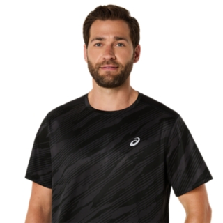 ASICS CORE ALL OVER PRINT SS TOP, Image 4 of 5