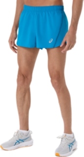 ASICS CORE SPLIT SHORT, Aegean Blue 3