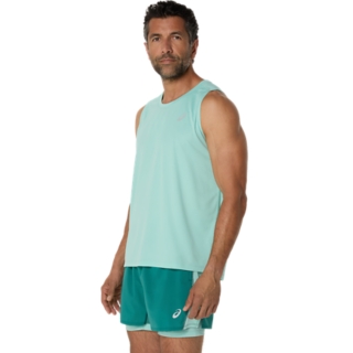ASICS CORE SINGLET, Oasis Green 3