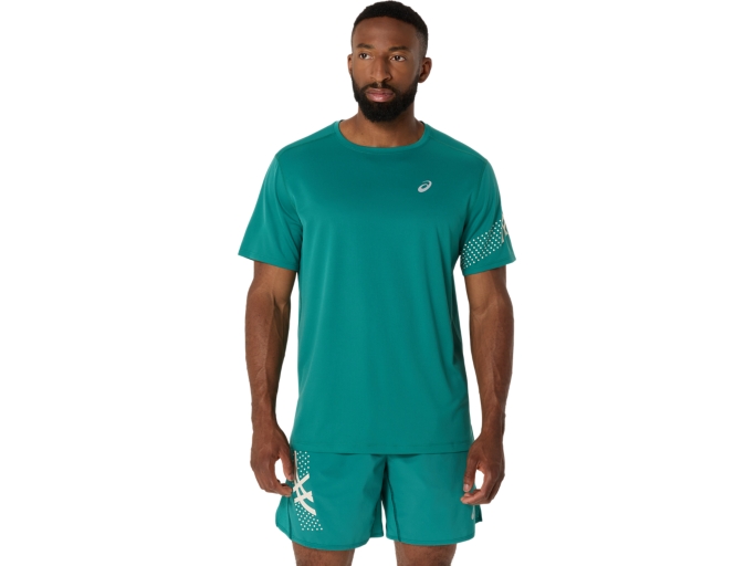ASICS ICON SS TOP | Men | RAINY LAKE | ASICS Men's Sports T