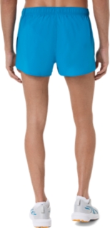 ASICS SILVER SPLIT SHORT, Aegean Blue 2