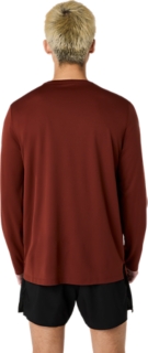 ASICS SILVER LONG SLEEVE TOP, Image 2 of 5