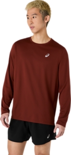 ASICS SILVER LONG SLEEVE TOP, Image 3 of 5