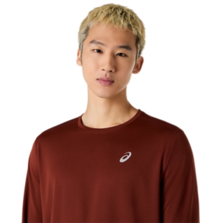 ASICS SILVER LONG SLEEVE TOP, Image 4 of 5