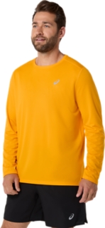 ASICS SILVER LONG SLEEVE TOP, Image 3 of 5