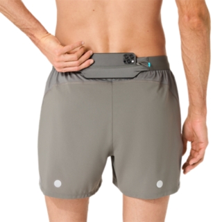 Image 7 of 8 of Men's TRUFFLE GREY ROAD 5IN SHORT Shorts