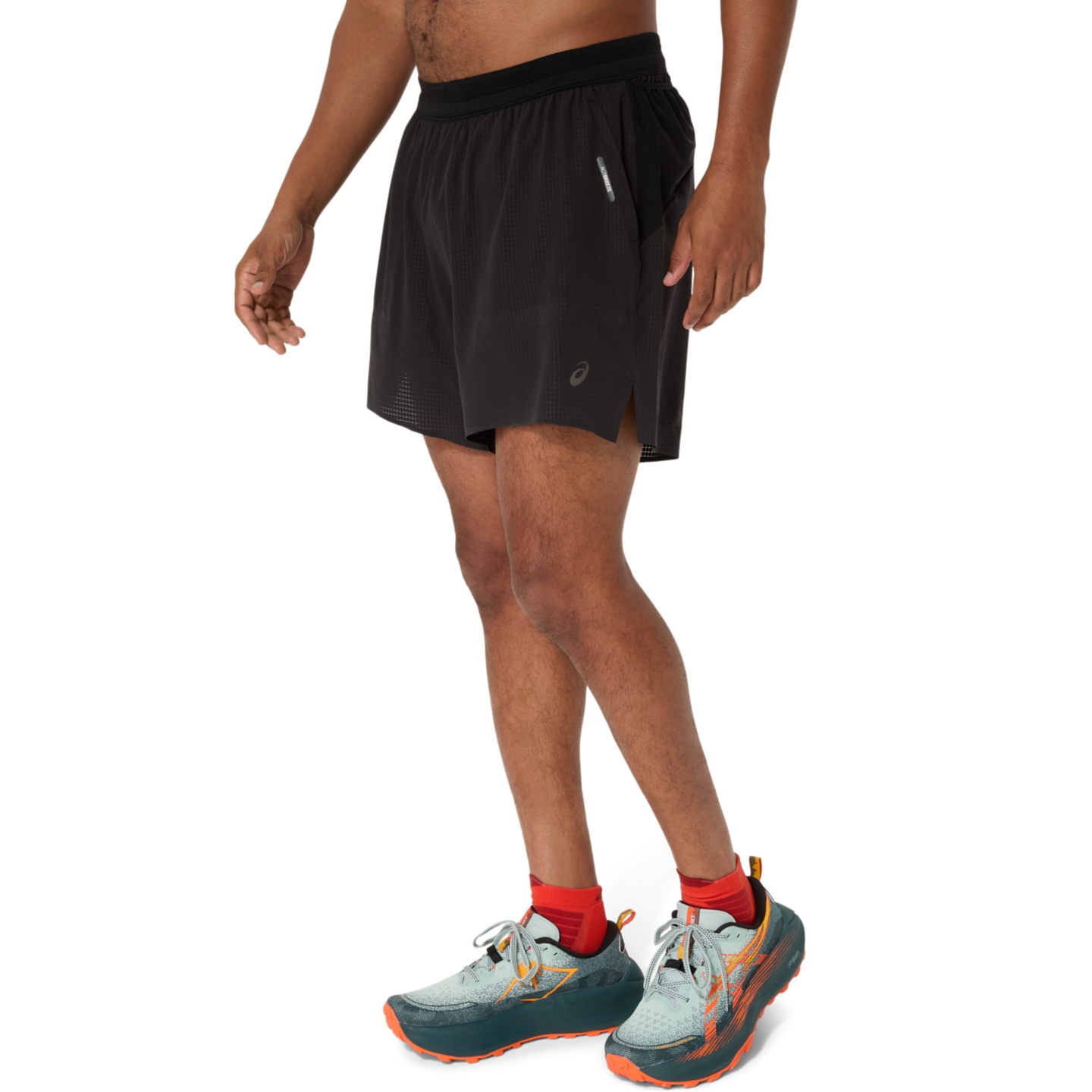 Мужские шорты ASICS Fujitrail Elite, цвет: Чёрный — фото 3