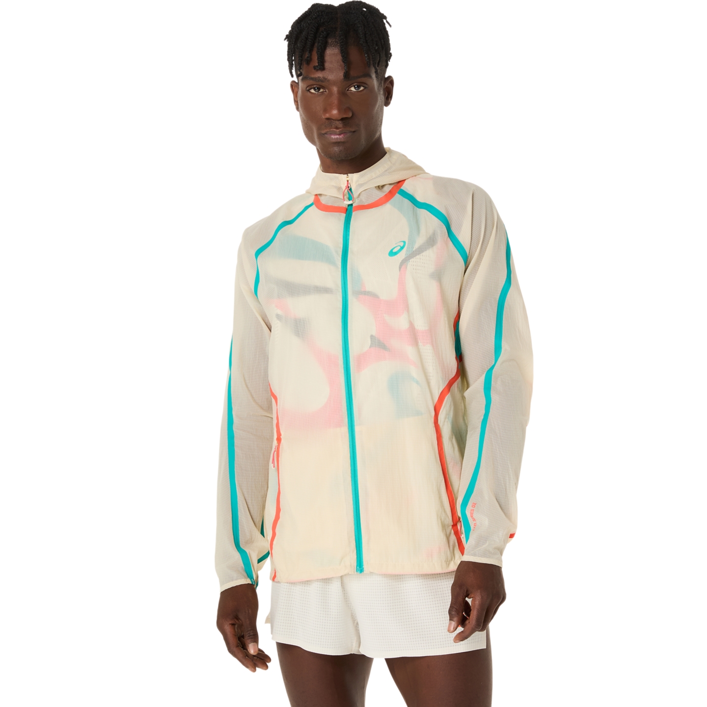 Мужская куртка ASICS Limited Series Road Packable, цвет: Берёзовый — фото 1