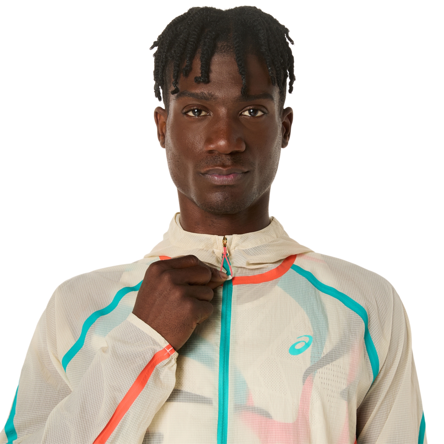 Мужская куртка ASICS Limited Series Road Packable, цвет: Берёзовый — фото 3