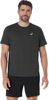 SPORT RUN TOP Men Graphite Grey Maglie a maniche corte da uomo ASICS IT