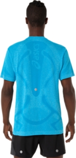 ROAD SEAMLESS SS TOP, Aegean Blue/Sky 2