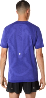 ROAD SEAMLESS SS TOP, Cobalt Burst/Eggplant 2