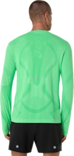 ROAD SEAMLESS LS TOP, Vital Green/Illuminate Green 2