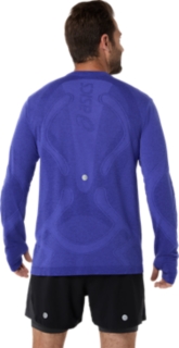 ROAD SEAMLESS LS TOP, Cobalt Burst/Eggplant 2