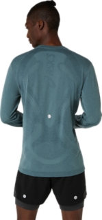 ROAD SEAMLESS LS TOP, Foggy Teal 2