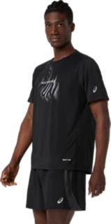 Image 3 of 8 of Men's PERFORMANCE BLACK ROAD GRAPHIC SS TOP Men's Short Sleeve Shirts