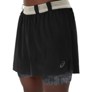 LIMITED SERIES METARUN 4IN 2-IN-1 SHORT PERFORMANCE BLACK