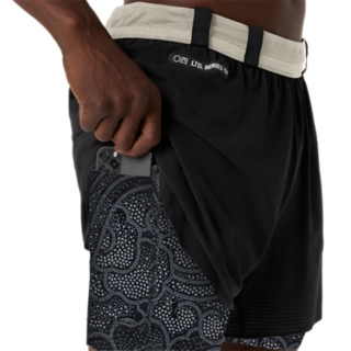 LIMITED SERIES METARUN 4IN 2-IN-1 SHORT PERFORMANCE BLACK