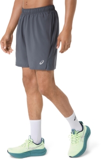 Image 3 of 7 of Men's CARRIER GREY ICON 7IN SHORT Shorts