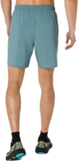 Image 2 of 7 of Men's FOGGY TEAL ICON 7IN SHORT Shorts