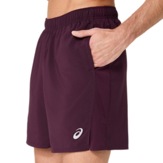 Image 4 of 7 of Men's DARK AUBERGINE ICON 7IN SHORT Men’s Shorts