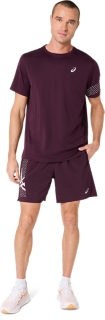 Image 7 of 7 of Men's DARK AUBERGINE ICON 7IN SHORT Men’s Shorts